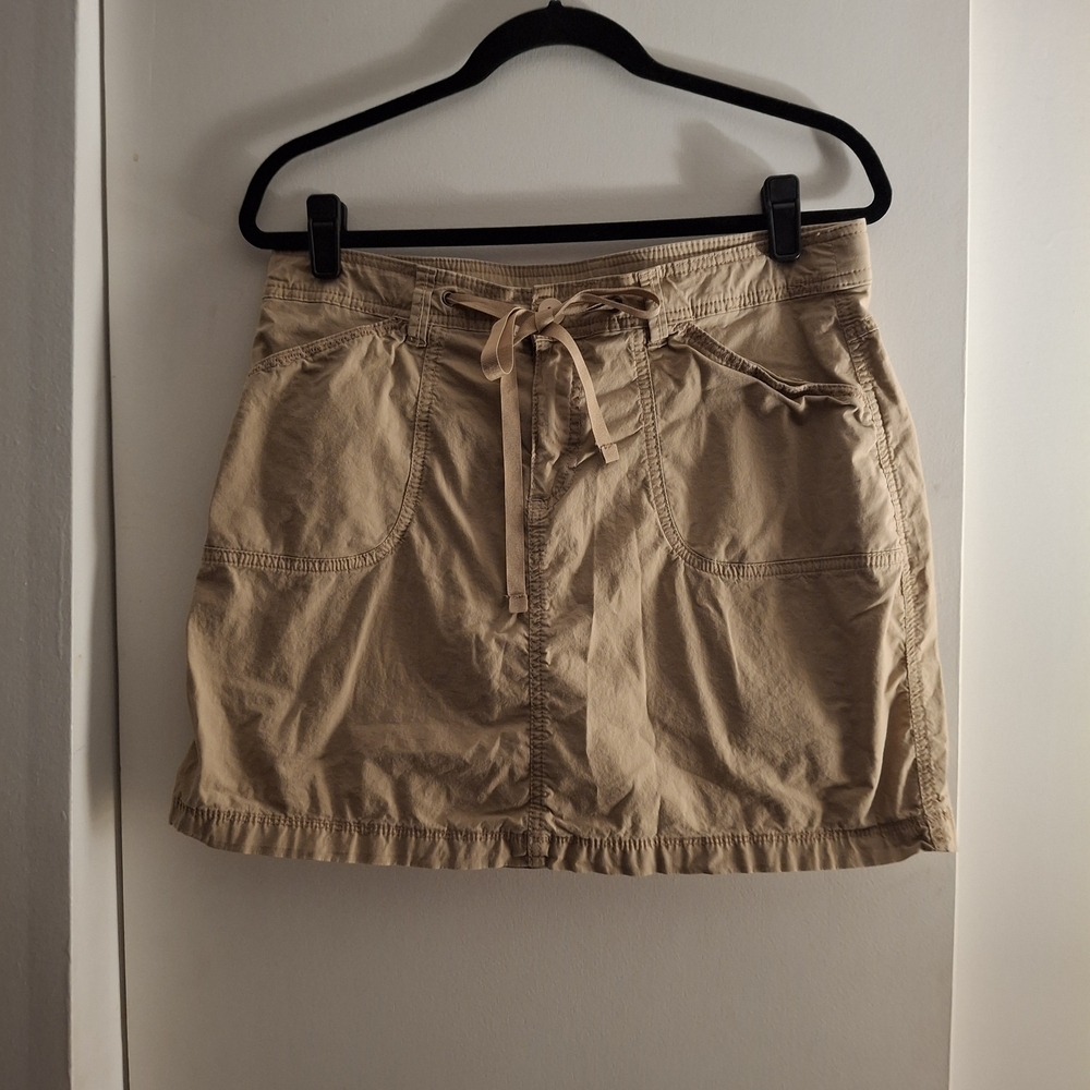 White Stag Women's Tan Khaki Skorts with Drawstring
